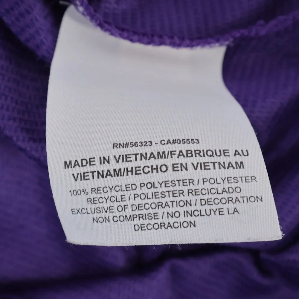 Nike Clemson‎ Tigers Dri-FIT Blade Collar Polo Purple Mens Large